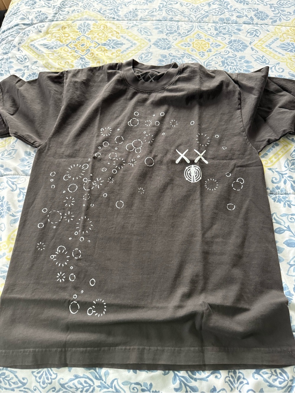 Kaws Kc Astronaut Men’s Black T Shirt